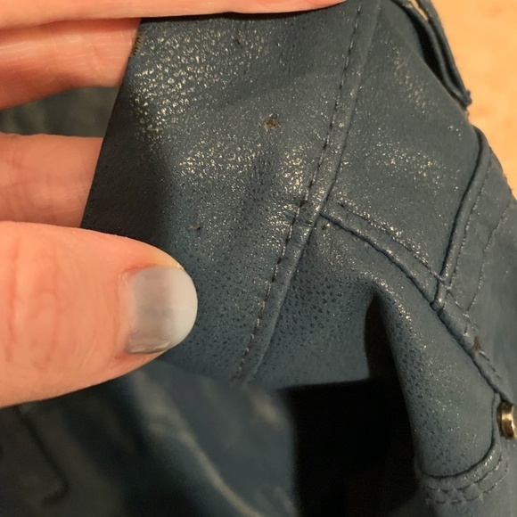 BLANKNYC Skinny Faux Leather Pants in Deja Boo size 24 - Picture 8 of 8